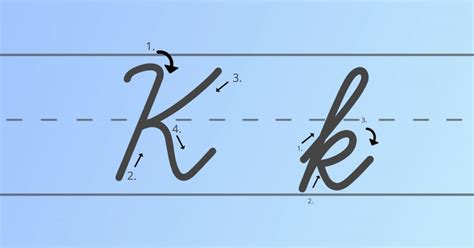 How to Draw a Cursive K: Exploring the Art of Writing with Style